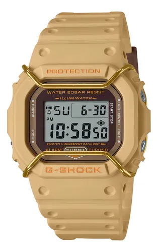 Gold casio g shock watch hotsell