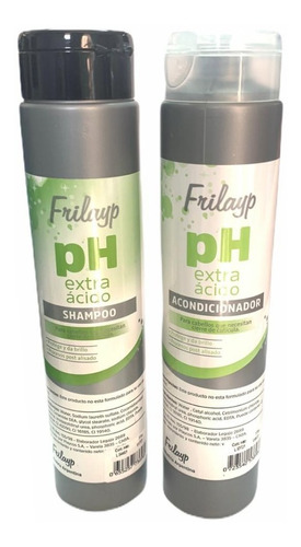 Shampoo + Acondicionador Extra Acido Ph X 370cc Frilayp