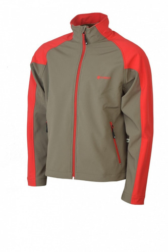 Campera Soft Shell Bicolor H19 8000 Mm Ca Calidad Forest