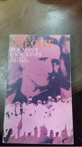 Libro Poemas Y Canciones      Bertolt  Brecht