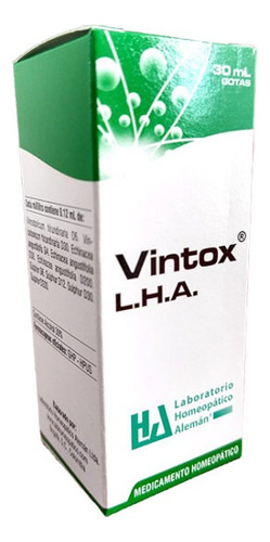 Vintox Gotas 30 Ml Lha - mL a $1571