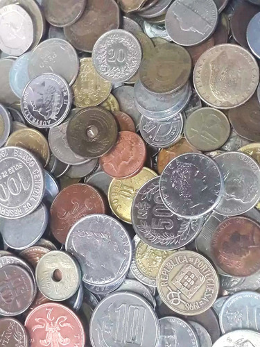 80 Moedas Estrangeiras Aleatórias Sem Repetir Por Tipo