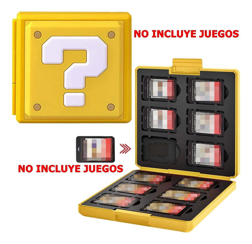 Portajuegos Switch  / Holder Switch (caben 12 Juegos)