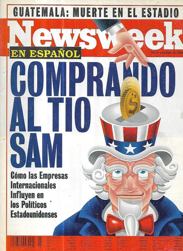 Revista Newsweek Vol 1 N 23 / 30 Octubre 1996 / Tío Sam