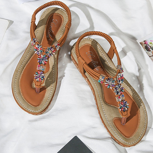 Zapatillas De Tacón Bajo Para Mujer F Sandal, Informales, Có