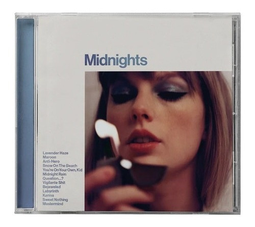 Taylor Swift Midnights Moonstone Blue Cd Importado Nuev&-.