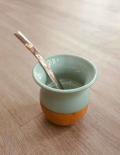 Imagen 3 de 7 de Mate Cerámica Y Madera. Varios Colores.