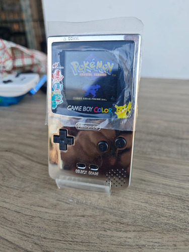 Gameboy Color - Ips V2 Prata Cinza (Usado)