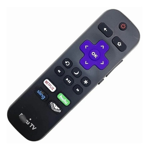 10pz Control Remoto Pantalla Jvc Rok U Smart Tv Netflix Hulu