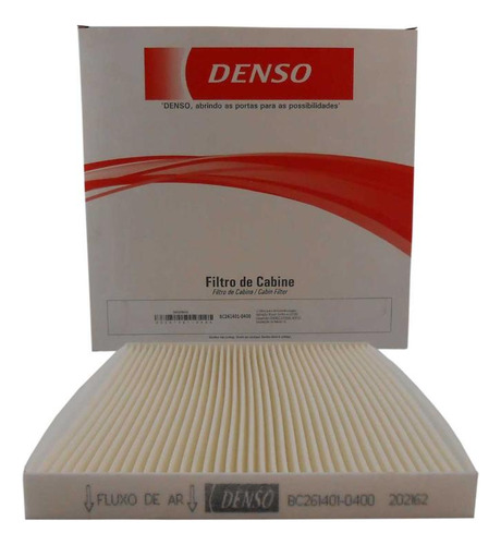 Filtro De Cabine Denso Bc261401-0400rc Sentra - Cód.3144