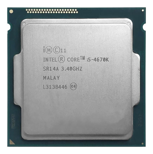 Processador Intel Core I5 4670k Socket Lga 1150  3.4ghz  6mb