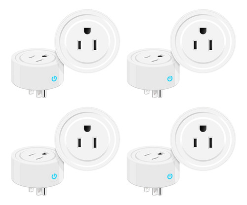Enchufe Inteligente Wifi Contacto Alexa Google Home 8 Pzs P