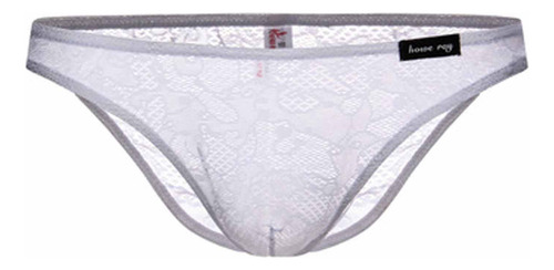 Calzoncillos De Encaje De Cintura Baja De Moda Para Hombre,