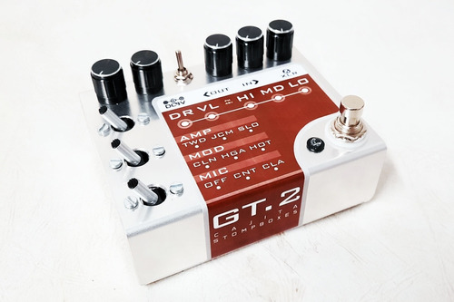 Gt2 - Cajita Stompboxes - Preamp Marshall Fender Mesa