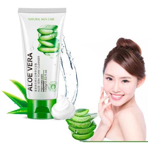  Rorec Aloe Vera Hidratante Reparación Limpiador Facial Full