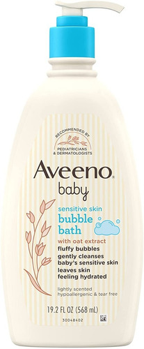 Aveeno Baby Bubble Bath Baño De Burbuja 568ml Importado
