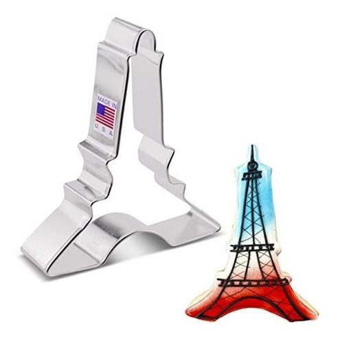 Cortador De Galletas Torre Eiffel 4puLG - Usa, Ann Clark