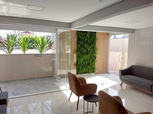 Imagem 3 de 25 de Apartamento Novo De 2 Dormitórios Com Sacada E Vista Livre No Bairro Mirim - Praia Grande - Ap00918 - 70842567