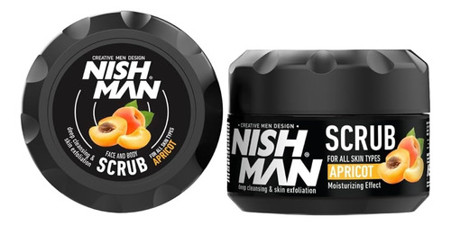 Nishman Crema Exfoliante Apricot Scrub 300 Ml Face And Body