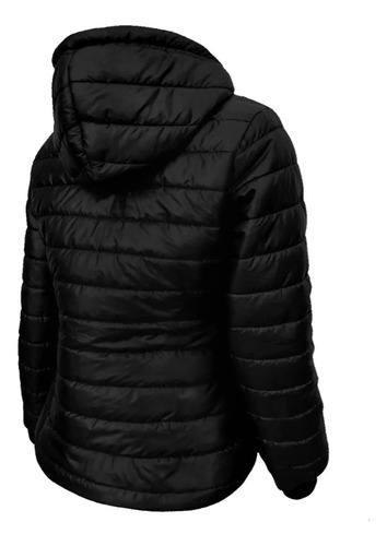 Campera Inflable De Mujer Térmica Con Corderito Y Capucha G6