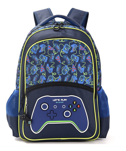 Mochila 18  Grande Escolar Play Game 