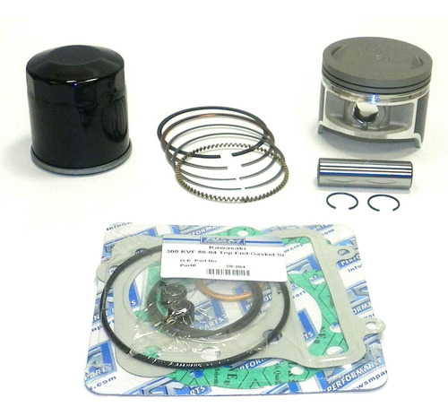 Piston Y Empaques: Kawasaki Prairie 300 (1999-2002) Estandar