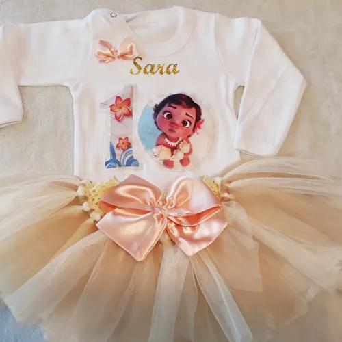 Vestimenta de moana bebe sale