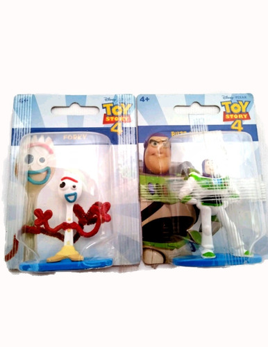 Figuras Toy Story 4 Pack De 2 Piezas Buzz Y Forky Mattel