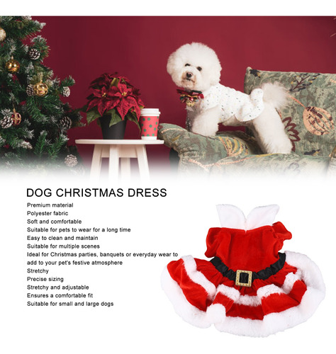 Disfraz De Navidad Para Mascotas - Traje Para Perros