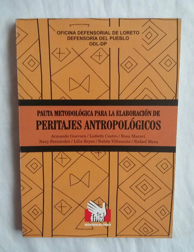 Peritajes Antropologicos Pautas Metodologicas