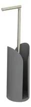 Comprar Porta Papel Higiénico Gris Oscuro De Metal