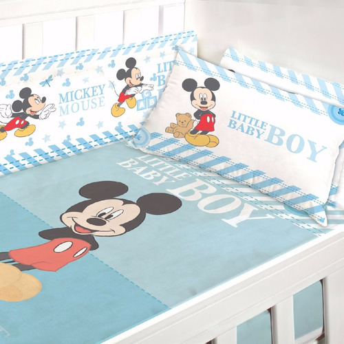 Frazada Super Soft Cuna 1 X1.50 Mts - Mickey + Envio Gratis!