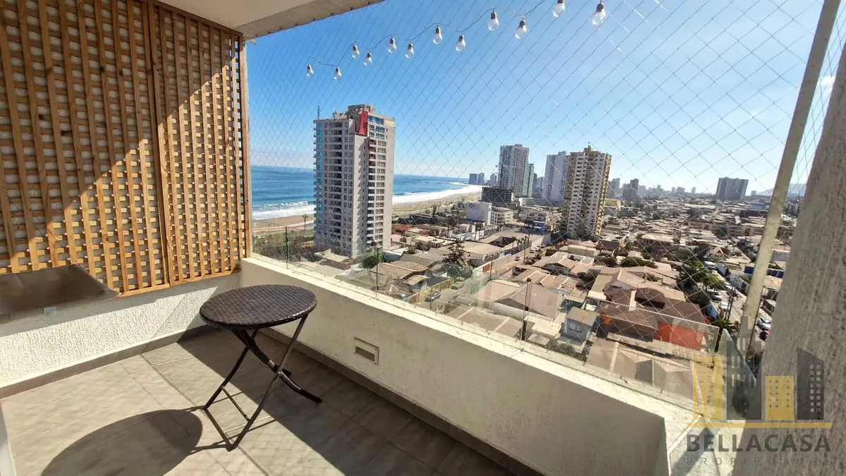 Imagen 1 de 19 de Departamento Con Vista Al Mar 3d 2b Piso 10 100m2 5890uf