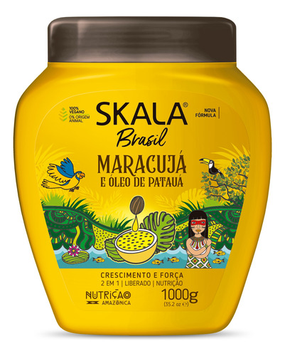 Crema Skala Brasil 2 En 1 Maracuya 1 Kg