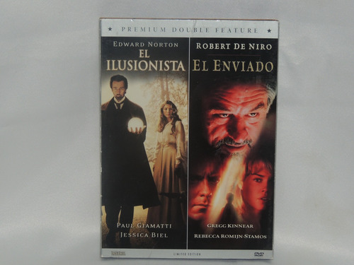 El Ilusionista - El Enviado Edward Norton De Niro 2 Dvd`s