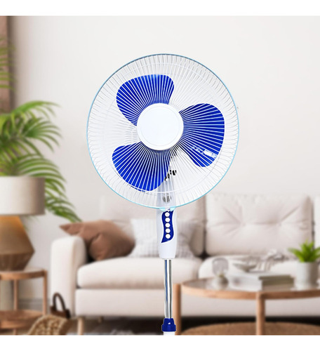 2 ventiladores de coluna portáteis, 220V, pedestal de 40 cm, grande grade de ventilação