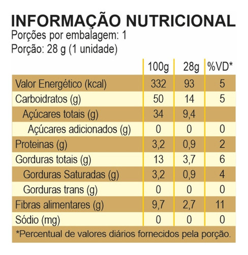 2cx Bananinha Com Chocolate Amargo Sem GlĂșten Sem Lactose