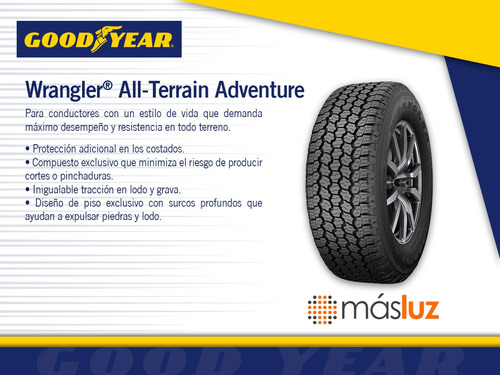 Llanta Goodyear Wrangler At Advent Medida 265/65r18 114 T