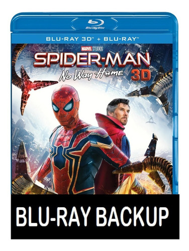 Spider-man No Way Home - Blu-ray 3d Backup