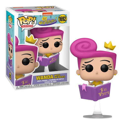 Funko Pop! Os padrinhos mágicos - Wanda com as regras
