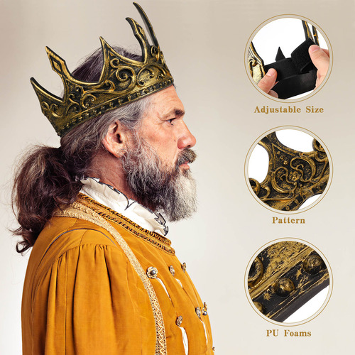 // Cabeçalho De Festa De Cosplay De Halloween Vintage Crown