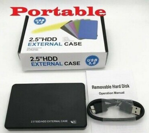 Imagen 5 de 10 de Case Externo Disco Duro Sata Usb 3.0 Portatil Para Laptop