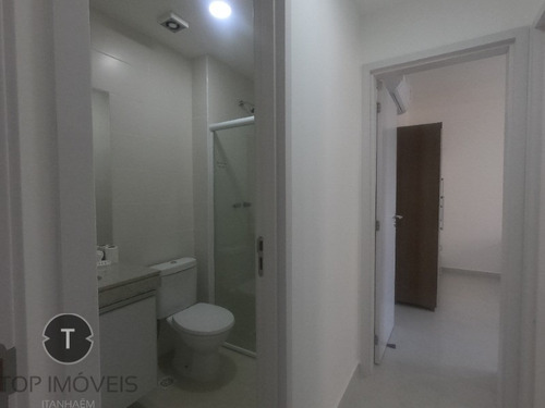 Imagem 12 de 30 de Lindo Apartamento Auto Padrão, Com Vista Para O Mar, Com Dois Dormitórios Sendo Uma Suíte, No Centro Da Cidade. - Ap00073 - 68682009