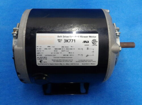 Nos Dayton 3k771 1/4hp 1725rpm 1ph Belt Drive Fan And Bl Ssa