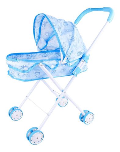 Carrito De Muñecas Blue Simulation