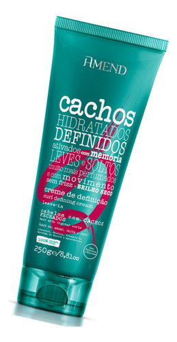 Amend Cachos Leave-in Para Cachos Mais Fechados 250g