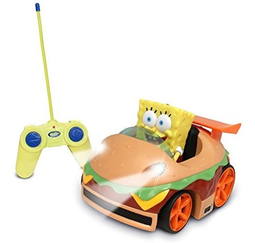 Nkok Remote Control Krabby Patty Vehicle Con Bob Esponja