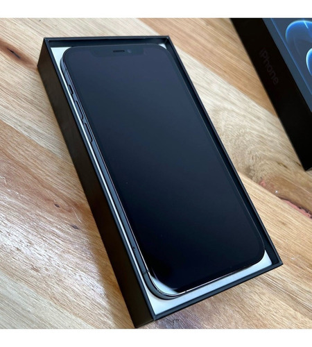 Imagen 6 de 10 de iPhone 12 Pro 256gb Azul Cargador Cable Funda Glass Cuota