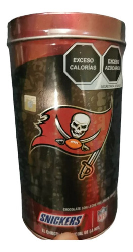 Chocolates Snickers Nfl Buccaneers Ya Caducos Solo Coleccion