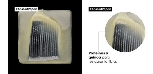 Imagen 4 de 5 de Shampoo L'oréal Professionnel Serie Expert Absolut Repair En Botella De 300ml Por 1 Unidad